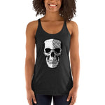 Women's Racerback Skull Tank