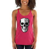 Women's Racerback Skull Tank