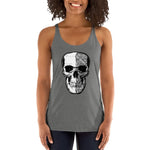 Women's Racerback Skull Tank